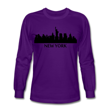 Load image into Gallery viewer, NdaBLDG Men&#39;s Long Sleeve T-Shirt - purple
