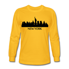 Load image into Gallery viewer, NdaBLDG Men&#39;s Long Sleeve T-Shirt - gold
