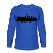 Load image into Gallery viewer, NdaBLDG Men&#39;s Long Sleeve T-Shirt - royal blue
