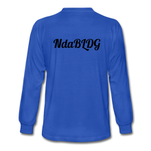 Load image into Gallery viewer, NdaBLDG Men&#39;s Long Sleeve T-Shirt - royal blue
