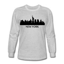 Load image into Gallery viewer, NdaBLDG Men&#39;s Long Sleeve T-Shirt - heather gray
