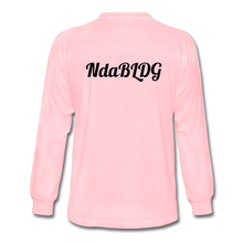 Load image into Gallery viewer, NdaBLDG Men&#39;s Long Sleeve T-Shirt - pink
