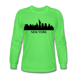 NdaBLDG Men's Long Sleeve T-Shirt - kiwi