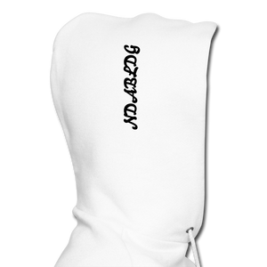 'LADIES LOVE ME " Men's NDABLDG HOODIE - white