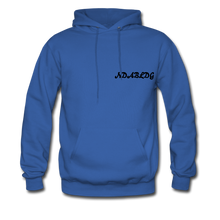 Load image into Gallery viewer, &#39;LADIES LOVE ME &quot; Men&#39;s NDABLDG HOODIE - royal blue
