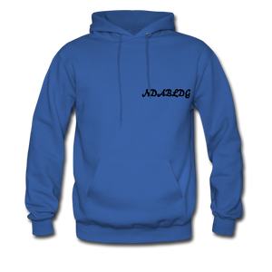 'LADIES LOVE ME " Men's NDABLDG HOODIE - royal blue