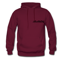 Load image into Gallery viewer, &#39;LADIES LOVE ME &quot; Men&#39;s NDABLDG HOODIE - burgundy
