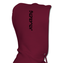 Load image into Gallery viewer, &#39;LADIES LOVE ME &quot; Men&#39;s NDABLDG HOODIE - burgundy
