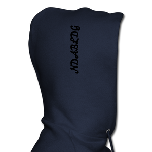 'LADIES LOVE ME " Men's NDABLDG HOODIE - navy