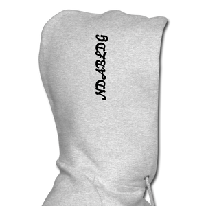 'LADIES LOVE ME " Men's NDABLDG HOODIE - ash 