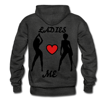 Load image into Gallery viewer, &#39;LADIES LOVE ME &quot; Men&#39;s NDABLDG HOODIE - charcoal gray
