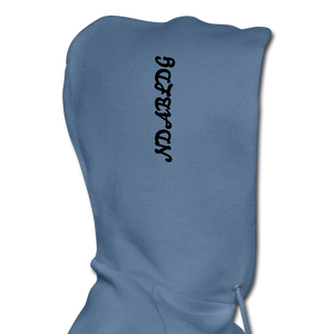 'LADIES LOVE ME " Men's NDABLDG HOODIE - denim blue