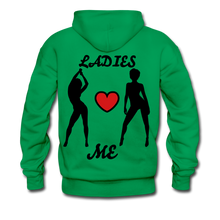Load image into Gallery viewer, &#39;LADIES LOVE ME &quot; Men&#39;s NDABLDG HOODIE - kelly green

