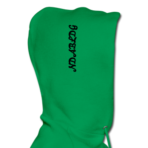 'LADIES LOVE ME " Men's NDABLDG HOODIE - kelly green