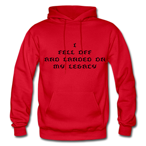 Landed on my legacy Men's Hoodie - red