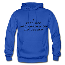 Load image into Gallery viewer, Landed on my legacy Men&#39;s Hoodie - royal blue
