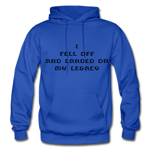 Landed on my legacy Men's Hoodie - royal blue