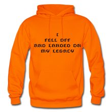 Load image into Gallery viewer, Landed on my legacy Men&#39;s Hoodie - orange
