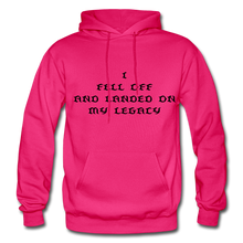 Load image into Gallery viewer, Landed on my legacy Men&#39;s Hoodie - fuchsia
