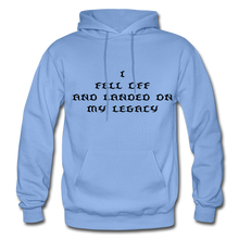 Load image into Gallery viewer, Landed on my legacy Men&#39;s Hoodie - carolina blue
