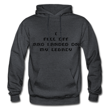 Load image into Gallery viewer, Landed on my legacy Men&#39;s Hoodie - charcoal grey
