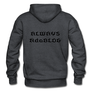Landed on my legacy Men's Hoodie - charcoal grey