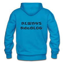 Load image into Gallery viewer, Landed on my legacy Men&#39;s Hoodie - turquoise
