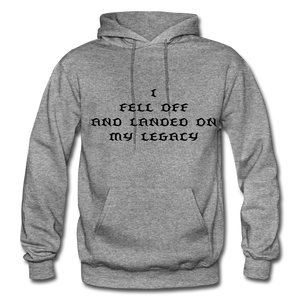 Landed on my legacy Men's Hoodie - graphite heather