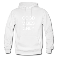 Load image into Gallery viewer, &quot;GOOD VIBES ONLY &quot; NDABDLG HOODIE - white
