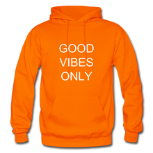 Load image into Gallery viewer, &quot;GOOD VIBES ONLY &quot; NDABDLG HOODIE - orange
