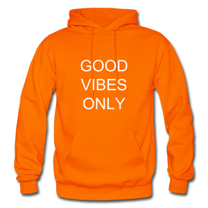 "GOOD VIBES ONLY " NDABDLG HOODIE - orange