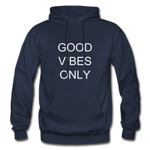 Load image into Gallery viewer, &quot;GOOD VIBES ONLY &quot; NDABDLG HOODIE - navy
