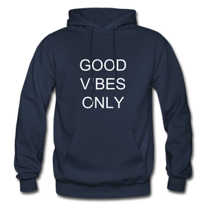 "GOOD VIBES ONLY " NDABDLG HOODIE - navy