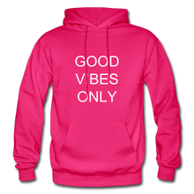 Load image into Gallery viewer, &quot;GOOD VIBES ONLY &quot; NDABDLG HOODIE - fuchsia
