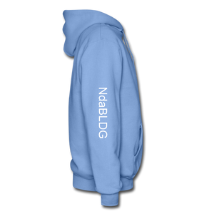 "GOOD VIBES ONLY " NDABDLG HOODIE - carolina blue