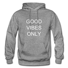 Load image into Gallery viewer, &quot;GOOD VIBES ONLY &quot; NDABDLG HOODIE - graphite heather
