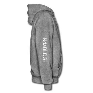 "GOOD VIBES ONLY " NDABDLG HOODIE - graphite heather