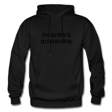 Load image into Gallery viewer, Men&#39;s Hoodie &quot;ALWAYS WINNING&quot; - black
