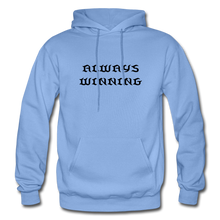 Load image into Gallery viewer, Men&#39;s Hoodie &quot;ALWAYS WINNING&quot; - carolina blue
