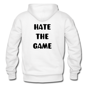 DONT HATE ME 'HAYE THE GAME NDABLDG HOODIES - white