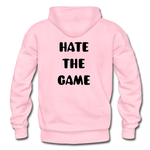 DONT HATE ME 'HAYE THE GAME NDABLDG HOODIES - light pink