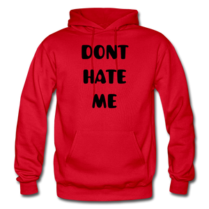 DONT HATE ME 'HAYE THE GAME NDABLDG HOODIES - red