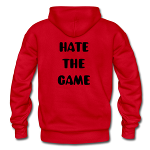 DONT HATE ME 'HAYE THE GAME NDABLDG HOODIES - red