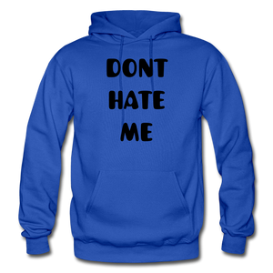 DONT HATE ME 'HAYE THE GAME NDABLDG HOODIES - royal blue