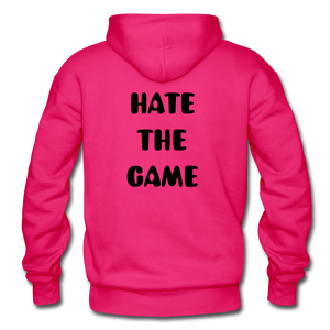 DONT HATE ME 'HAYE THE GAME NDABLDG HOODIES - fuchsia