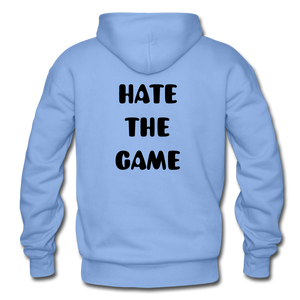 DONT HATE ME 'HAYE THE GAME NDABLDG HOODIES - carolina blue