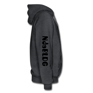 DONT HATE ME 'HAYE THE GAME NDABLDG HOODIES - charcoal grey