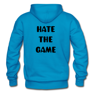 DONT HATE ME 'HAYE THE GAME NDABLDG HOODIES - turquoise