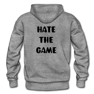 DONT HATE ME 'HAYE THE GAME NDABLDG HOODIES - graphite heather