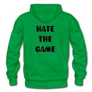 DONT HATE ME 'HAYE THE GAME NDABLDG HOODIES - kelly green